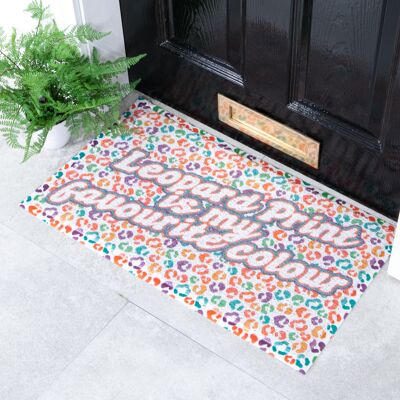 Leopard Print Doormat (70 x 40cm)