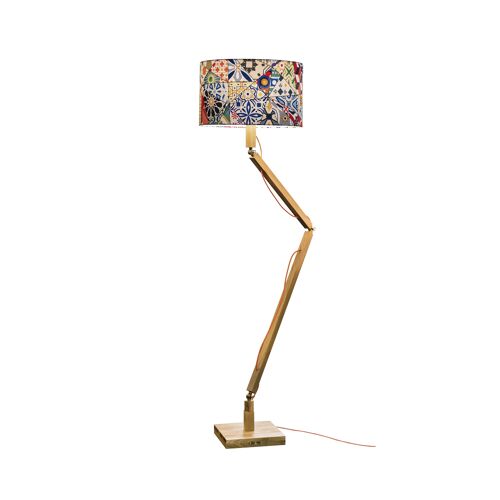 Handmade Standing Lamp Model Buratino