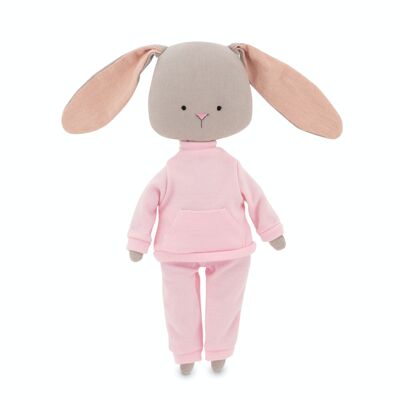 Soft toy, Lucy the Bunny: Pink Tracksuit + bonus mermaid tale