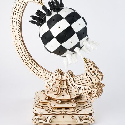 NKD PUZZLE spherical chess set to build "ORBCHESS"