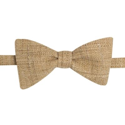 Sand dormeuil bow tie