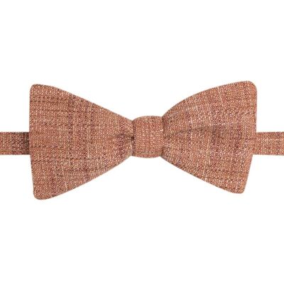 Dormeuil terracotta bow tie