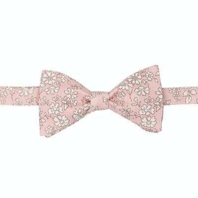 Pink liberty capel bow tie