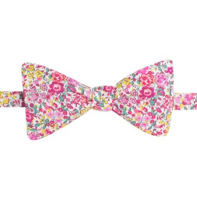 Liberty emma and georgina hibiscus bow tie