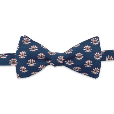 Papillon blu navy Liberty lotus