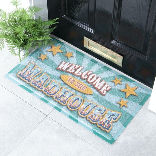 Welcome To The Madhouse Doormat (70 x 40cm)