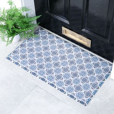 Blue Mosaic Doormat (70 x 40cm)