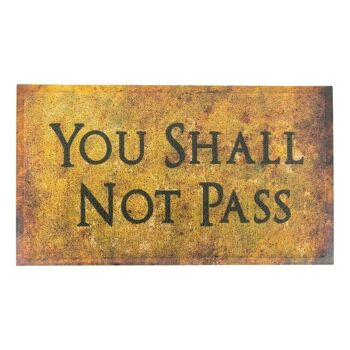 Paillasson You Shall Not Pass (70 x 40 cm) 3