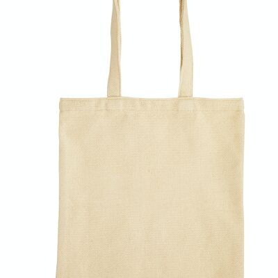 Natural Elements Reusable Shopping Bag, Recycled Plastic Foldable Vegan Tote, 41 x 37cm