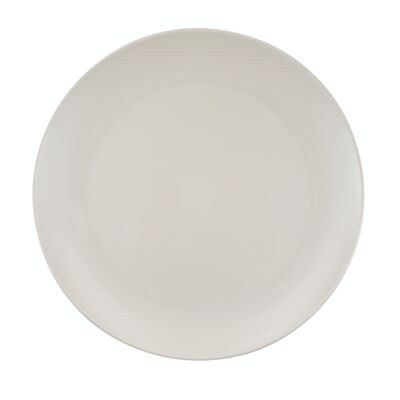 Eco-Friendly Recycled Plastic Dinner Plates - Set of 4, 25.5cm