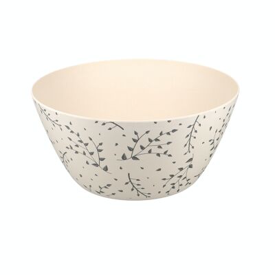 Eco-Friendly Recycled Plastic Salad Bowl - 25cm