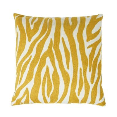 Coussin - Noreen jaune moelleux - 45x45 cm