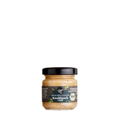 Gepp's Mini salse bio all'aglio e peperoncino, 50 ml