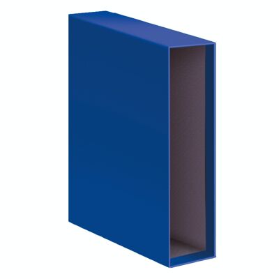Couverture Archicolor pour dossier taille folio dos large bleu