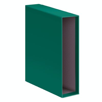 Couverture Archicolor pour dossier format in-folio vert à dos large