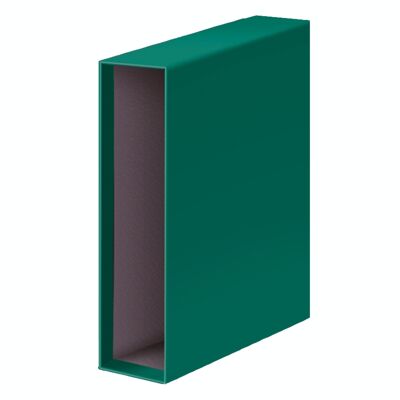 Archicolor cover for A4 file with wide spine green