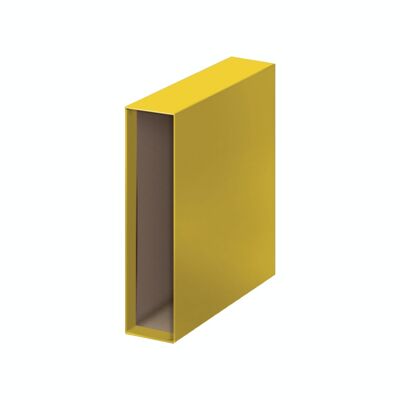 Archicolor cover for A4 size file with wide spine yellow