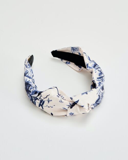 FABLE Alice Band - Bloomin Toile Blue
