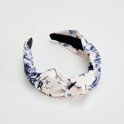 FAVOLA Alice Band - Bloomin Toile Blue