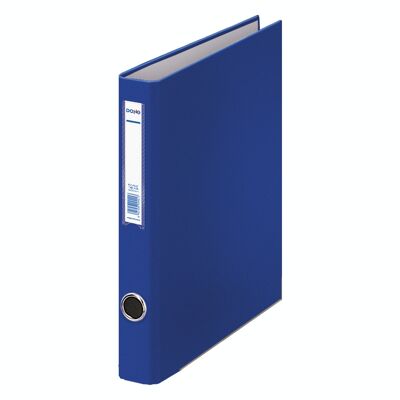 Oficolor folder with 2 rings of 25 mm blue folio size