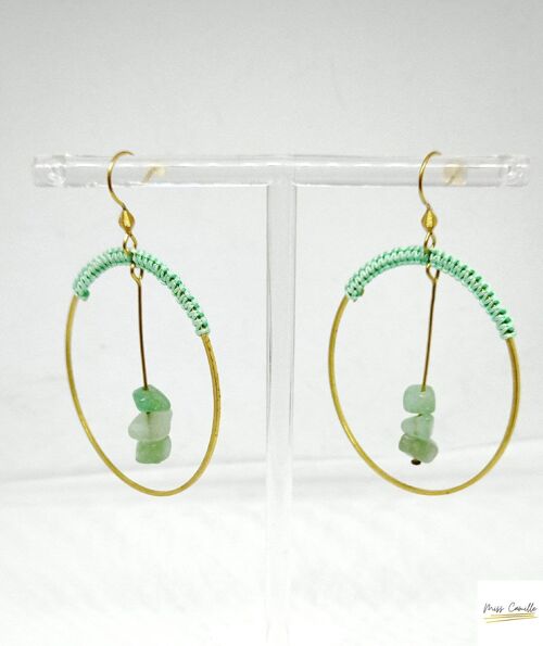 boucles d'oreille "Ezia" de Miss Camille