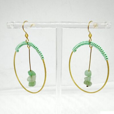 "Ezia" earrings by Miss Camille