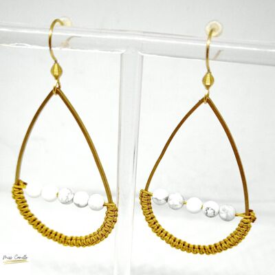 "Mina" earrings by Miss Camille