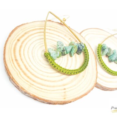 "Enna" earrings by Miss Camille