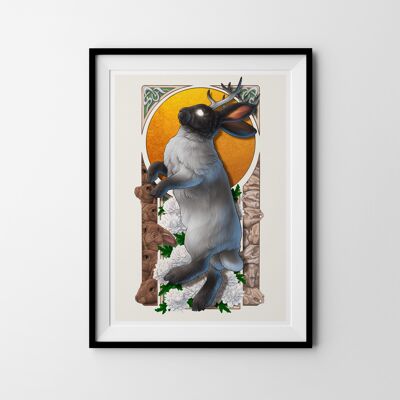Tirage d'art "Gardiens de la Lumière et de la Mort"