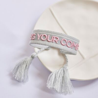Love is your compass Statement Armband