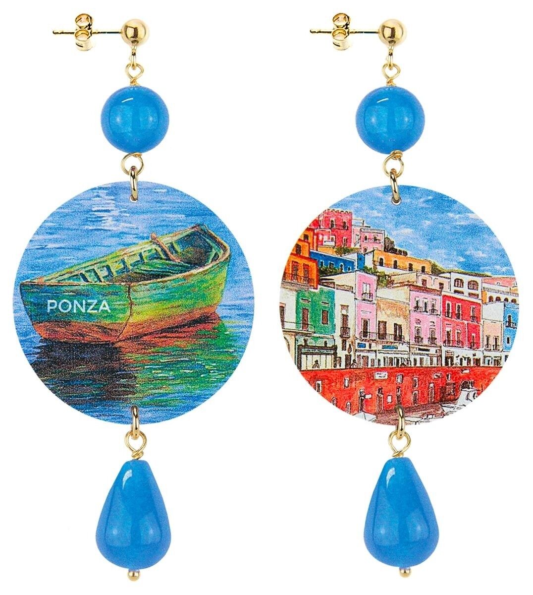 Feiern Sie den Frühling mit von Blumen inspiriertem Schmuck. Die Circle Classic Ponza Damenohrringe. Hergestellt in Italien