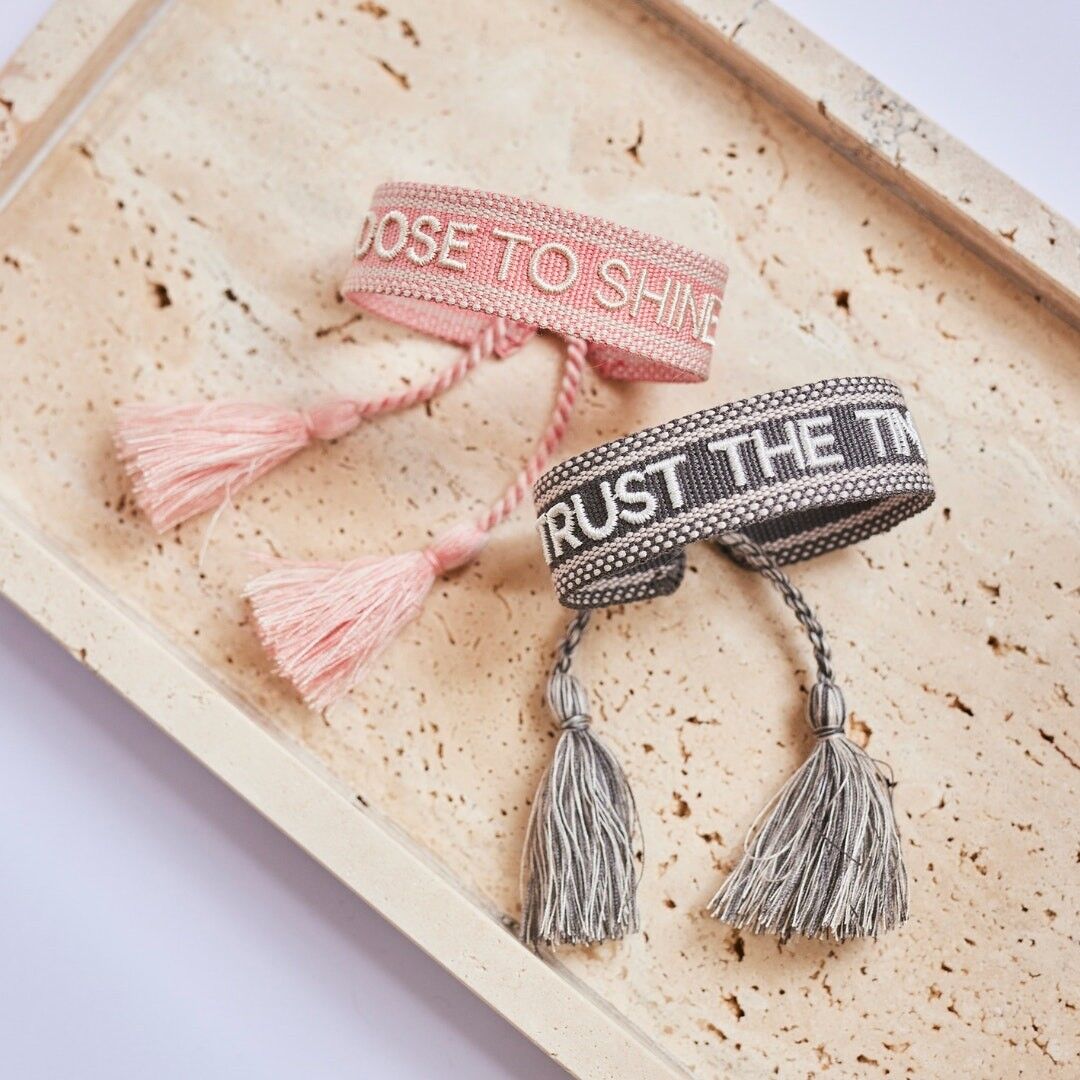 Trust the timing statement bracelet