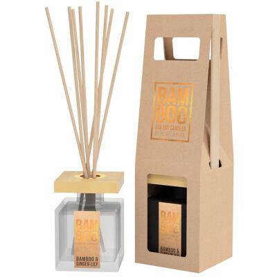 Diffuseur 70ml Bambou & Gingembre sauvage - HEART & HOME - BAMBOO
