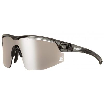 Sprint EASSUN Sunglasses, CAT 3 Silver Lens and Adjustable, Shiny Gray Frame