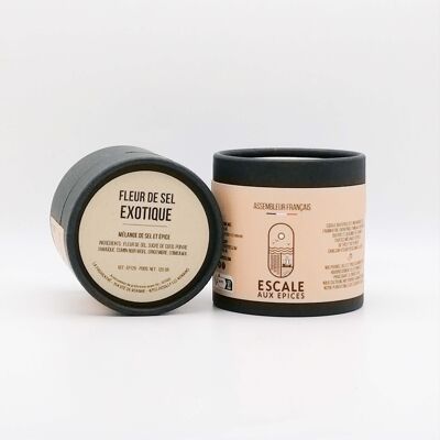 Fleur de sel exotique - Boite 125 gr