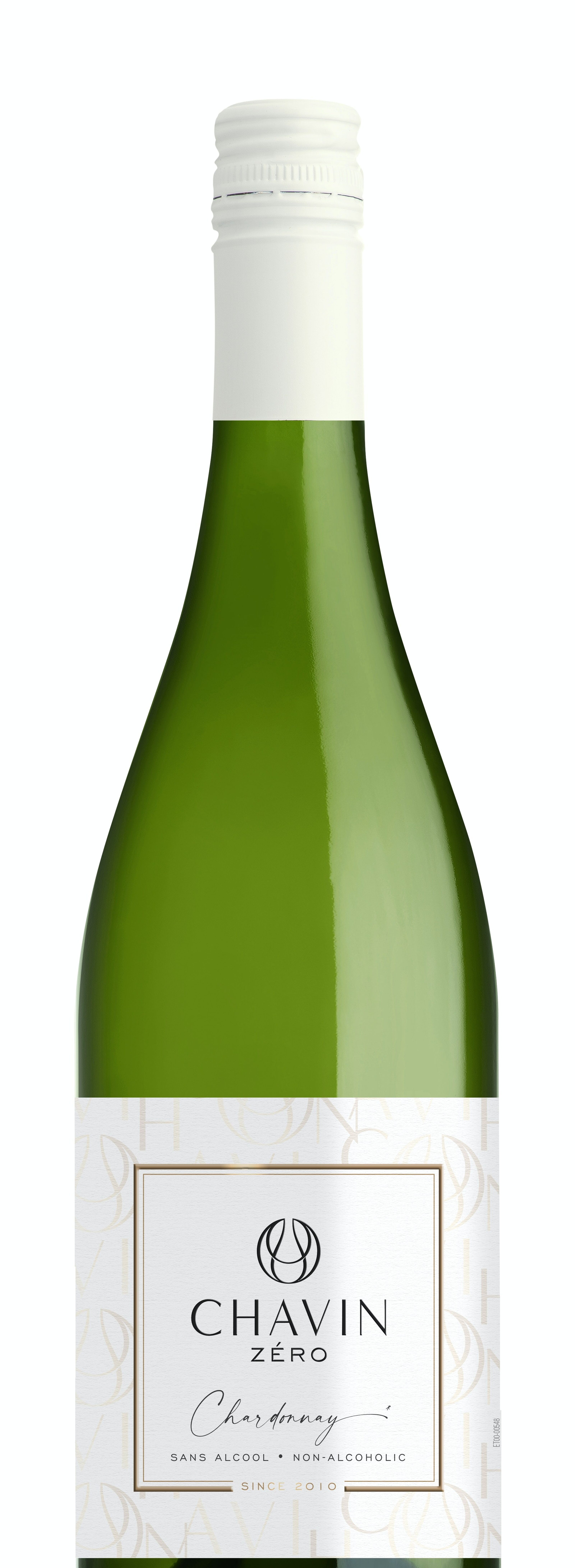 CHAVIN ZERO - Chardonnay effervescent - Boisson sans alcool - 75cl