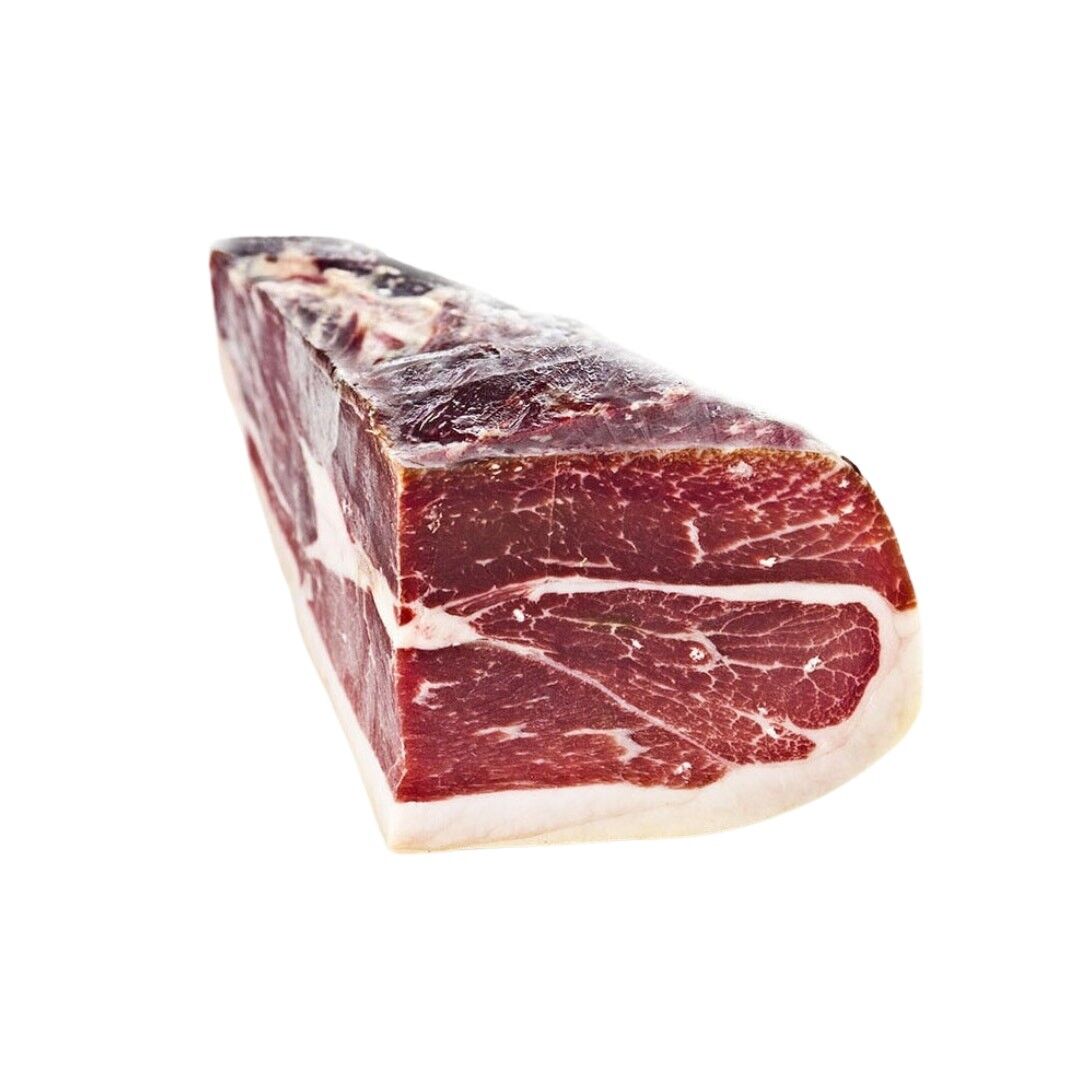Viertel iberischer Cebo Pata Negra Schinken, 36 Monate gereift, ohne Knochen – 1,5 kg