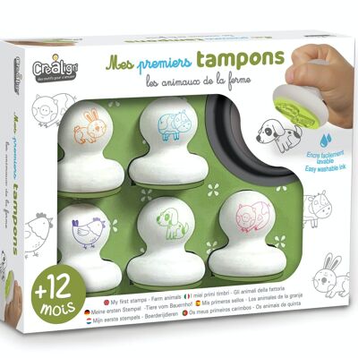 Mes 1ers tampons "Animaux de la ferme"