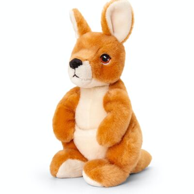 Kangaroo soft toy 20cm - KEELECO