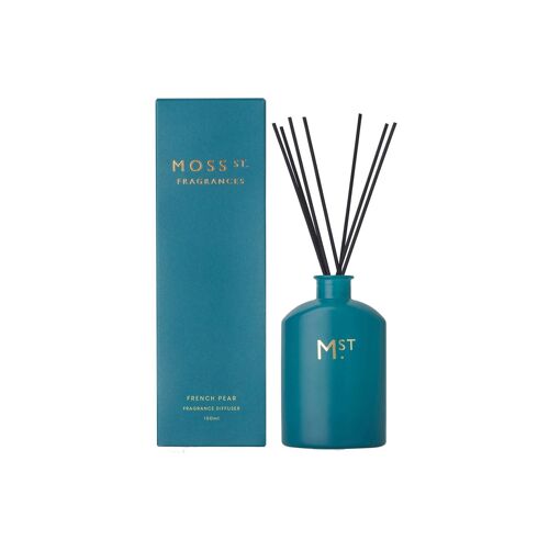 100ml French Pear Scented Reed Diffuser - By Moss St. Fragrances