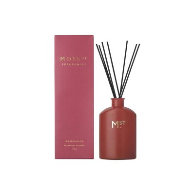 100ml Watermelon Scented Reed Diffuser - By Moss St. Fragrances