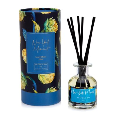 Difusor de varillas con aroma botánico New York Moment de 150 ml, de Bramble Bay