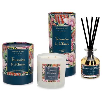 Diffuseur de roseaux parfumés botaniques Tasmanian Wilderness 150 ml – Par Bramble Bay 7