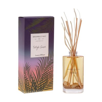 Diffuseur de roseaux parfumés Twilight Sunset Oceania de 150 ml - Par Bramble Bay