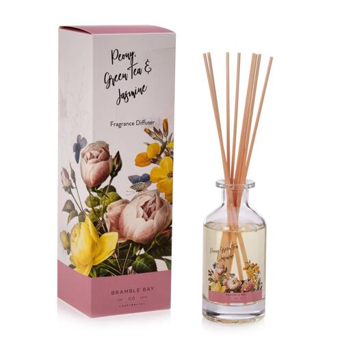 170ml Peony, Green Tea  Scented Reed Diffuser