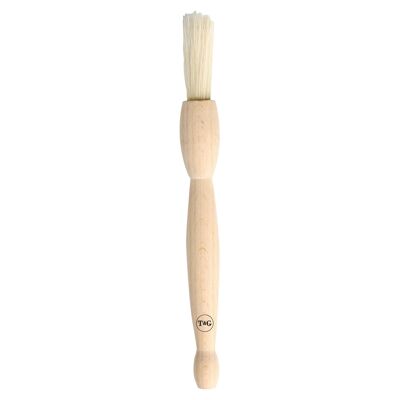 19 cm Haushaltspinsel aus FSC-Buchenholz – braun – von T&G