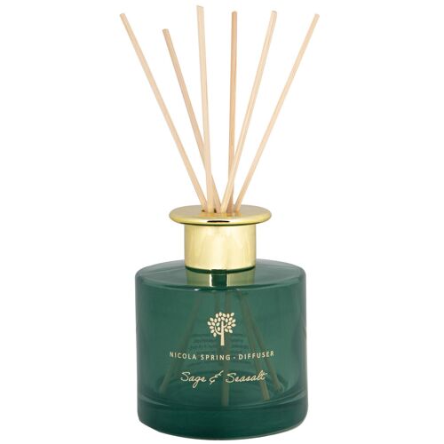 200ml Sage & Seasalt Reed Diffuser - By Nicola Spring