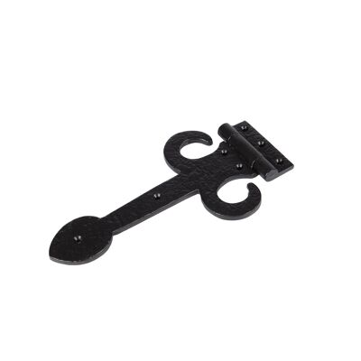 230mm Black Arrowhead T-Hinge - By Hammer & Tongs