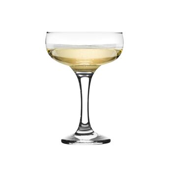 Soucoupe à cocktail au champagne Misket 235 ml - Par LAV 1