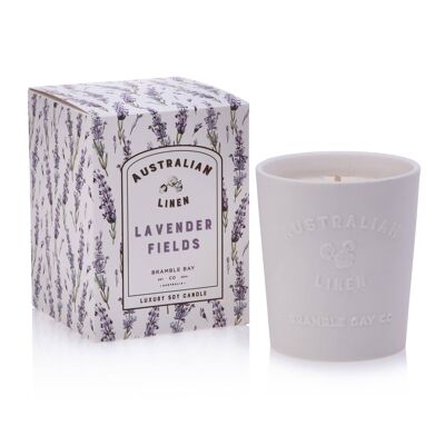 250g Lavender Fields  Soy Wax Scented Candle